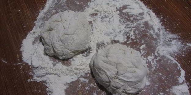 луковые лепешки