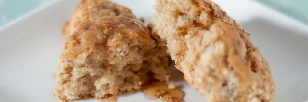 Овсяные лепешки с глазурью