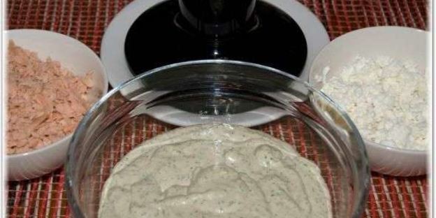 пита с салатом из рукколы и горбуши