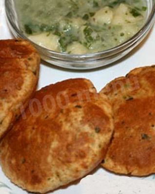 Пури индийские лепешки