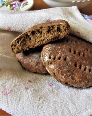 Ржаные лепешки на кефире