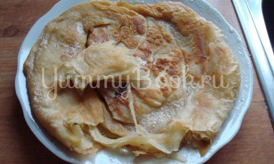 Рецепт слоеных лепешек