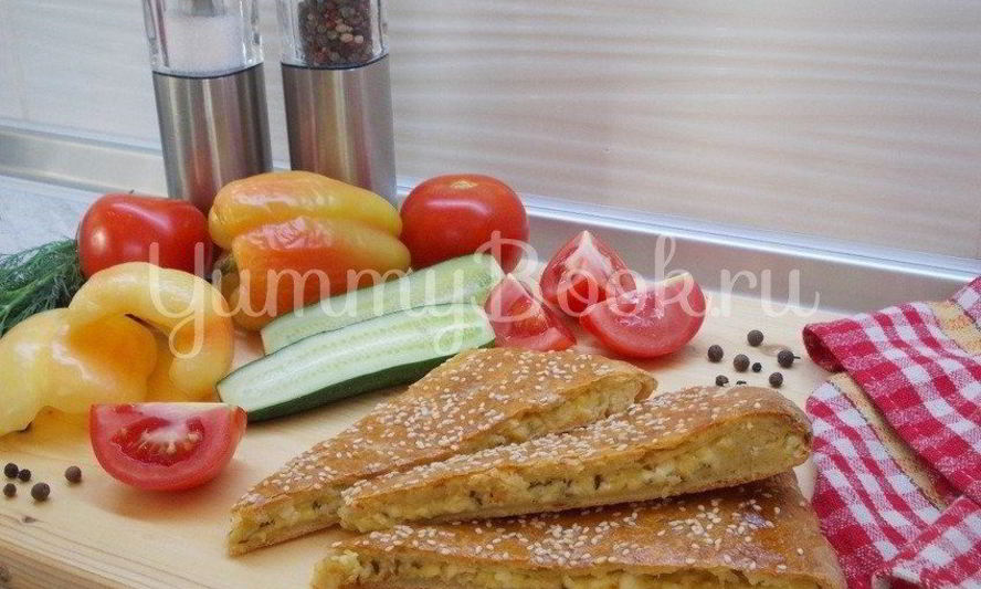 Рецепт сырной лепешки