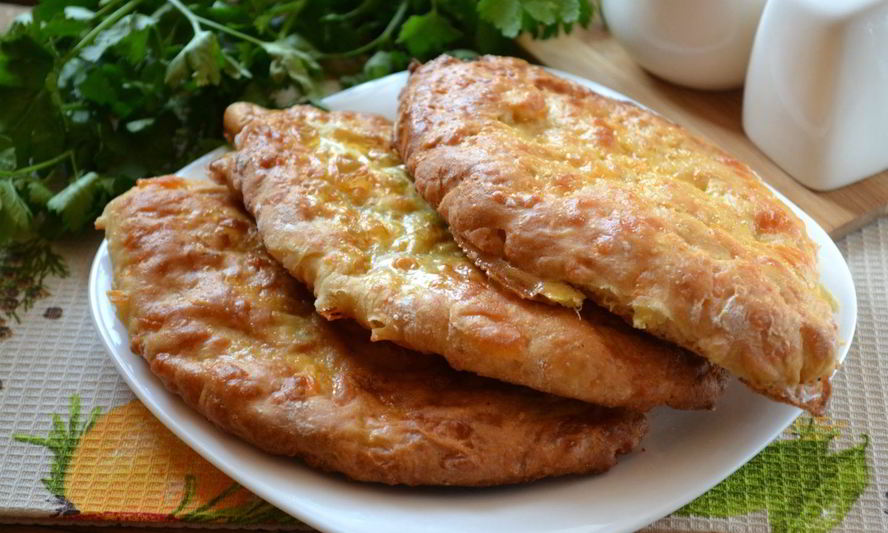 Рецепт сырных лепешек на кефире
