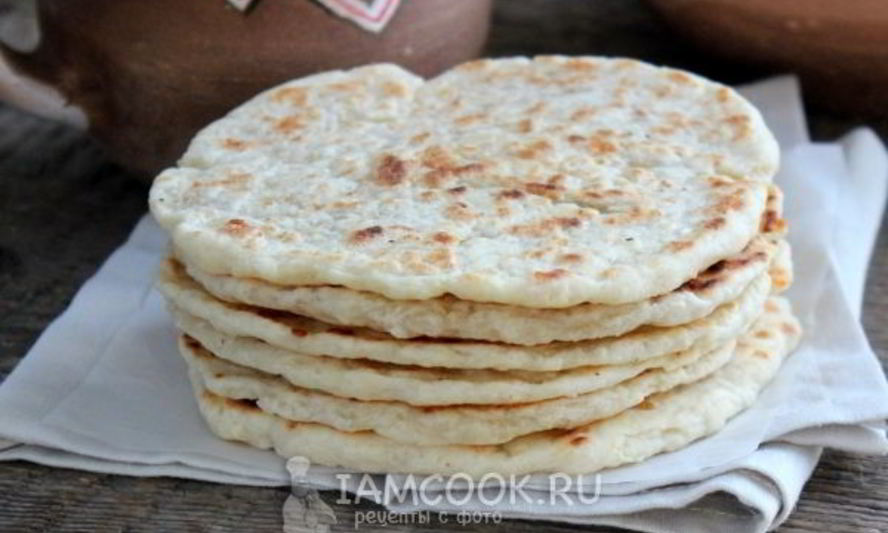 Рецепт сырных лепешек на молоке на сковороде