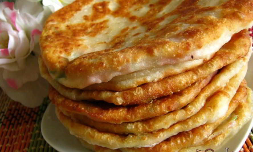 Рецепт сырных лепешек с начинкой
