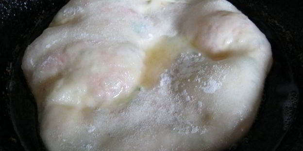 сырные лепешки с начинкой