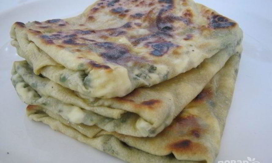 Рецепт турецкой лепешки гезлеме