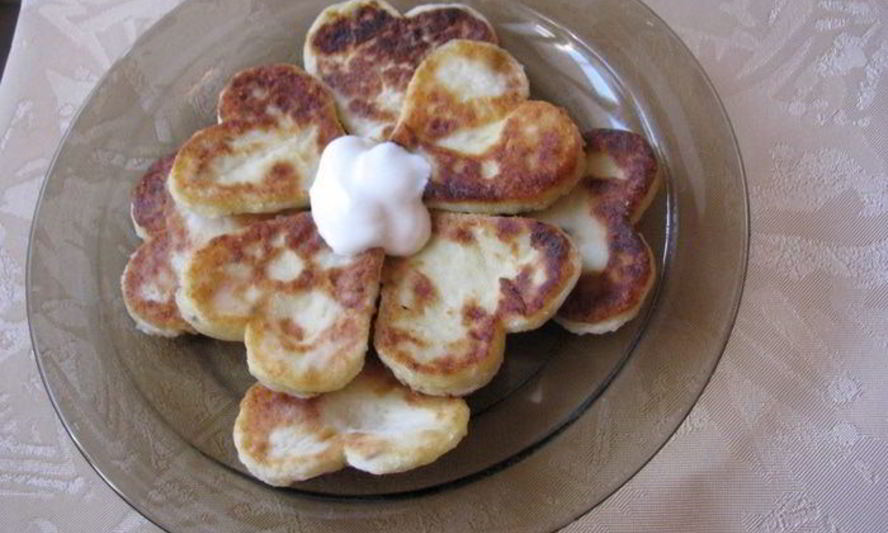 Рецепт творожных лепешек с тмином