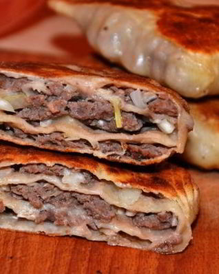 Вкуснейшие лепешки с мясным фаршем