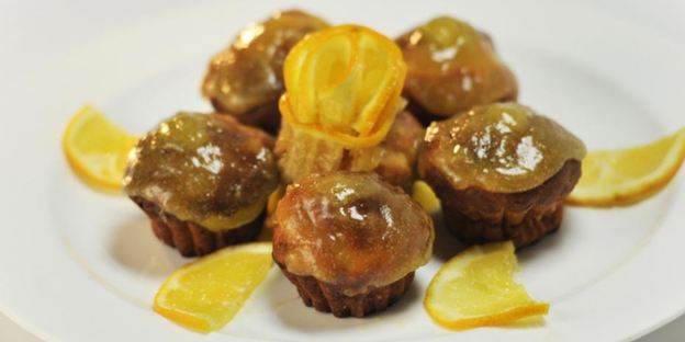 апельсиновые маффины лайт