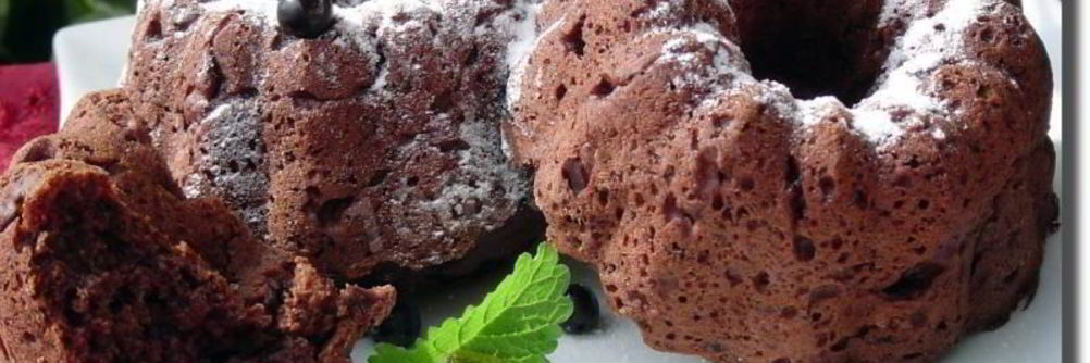 Черничные маффины с черникой