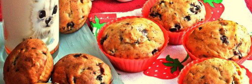 Черничные маффины