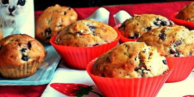 черничные маффины