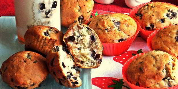 черничные маффины