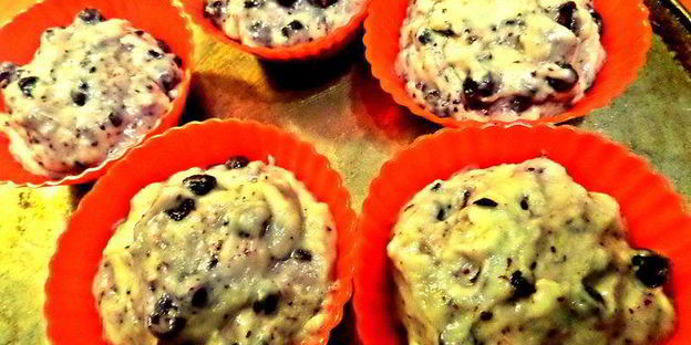 черничные маффины