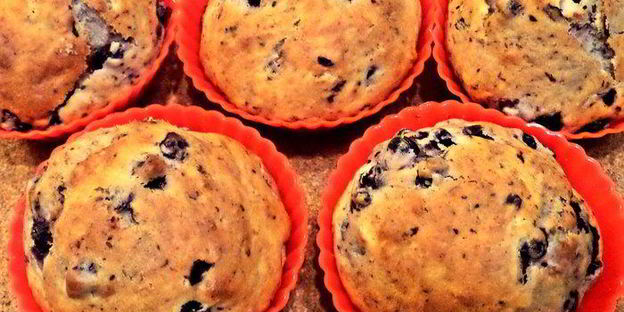 черничные маффины