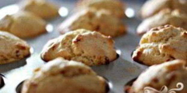 кукурузные маффины с беконом