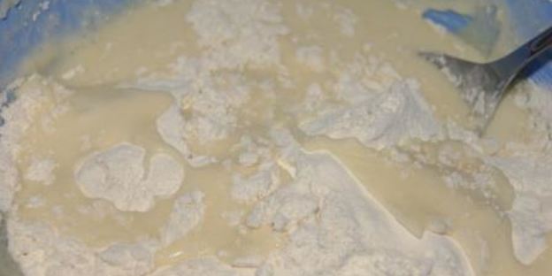 лимонные маффины с киви