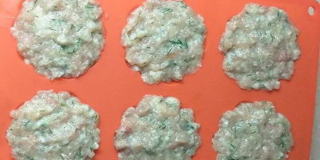 маффины из индейки с укропом