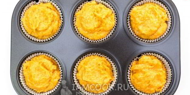 маффины морковные