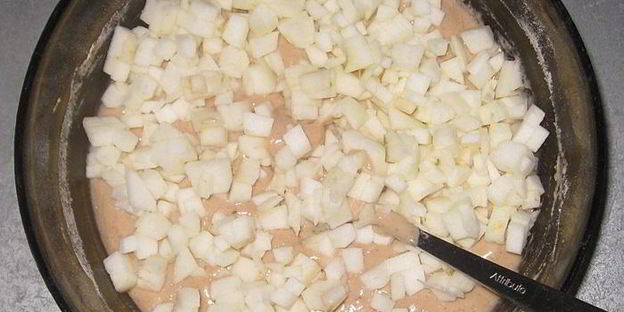 маффины на кислом молоке с яблоками