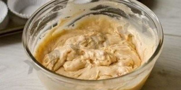 маффины на клубничном йогурте