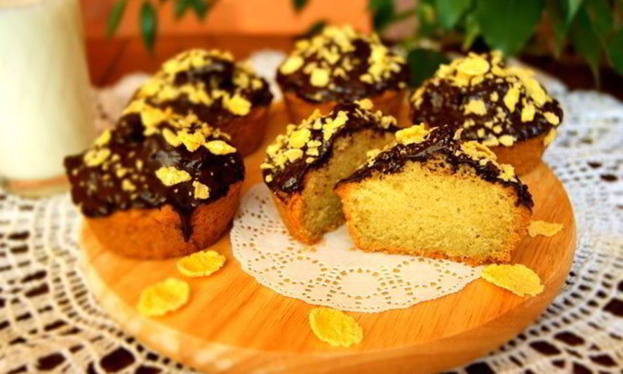 Рецепт маффинов на рисовой муке