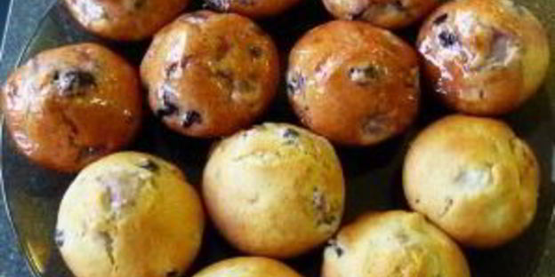 маффины на сгущенном молоке