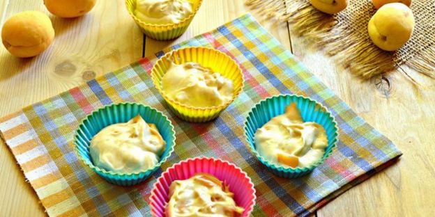 маффины с абрикосами