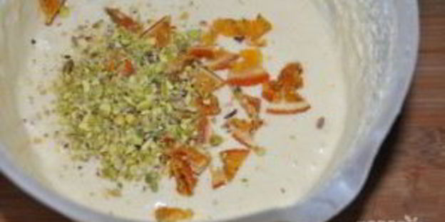 маффины с апельсинами и фисташками