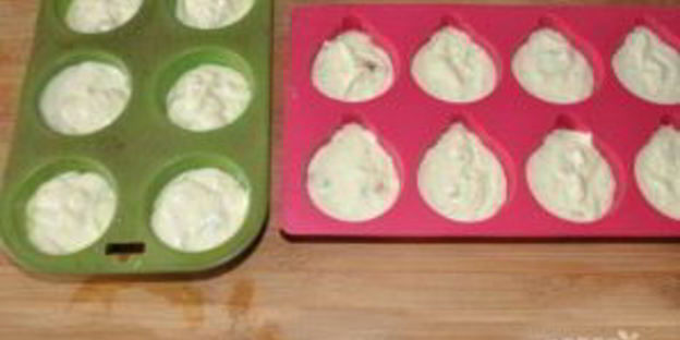 маффины с апельсинами и фисташками