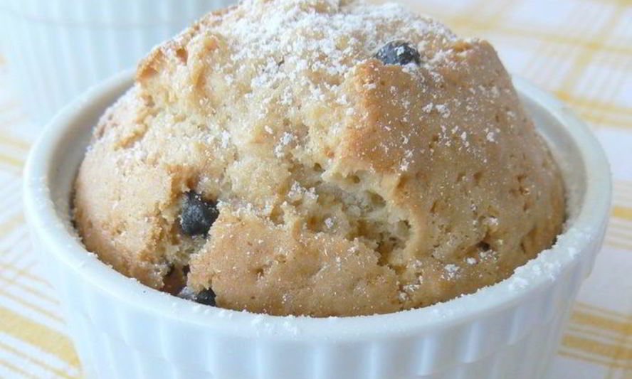 Рецепт маффинов с арахисовой пастой и шоколадными каплями