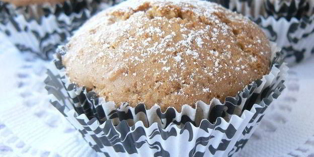 маффины с арахисовой пастой и шоколадными каплями