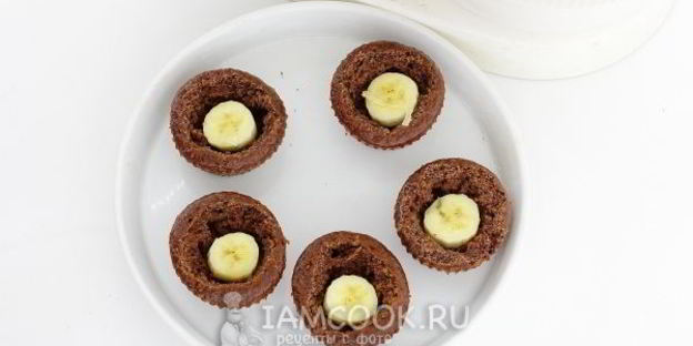 маффины с бананом