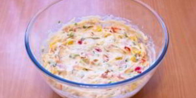 маффины с беконом и болгарским перцем