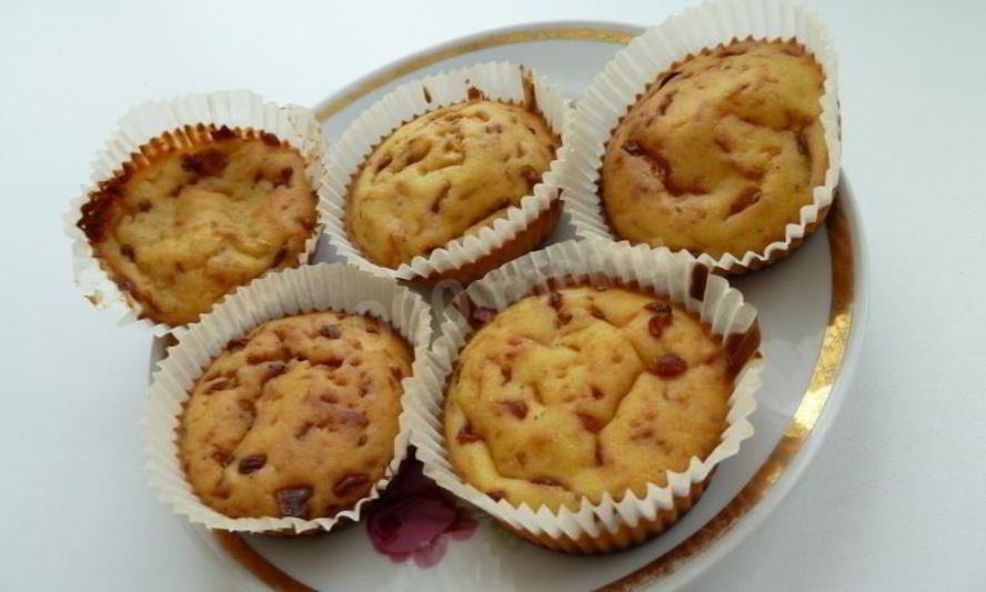 Рецепт маффинов с горчицей и пармезаном