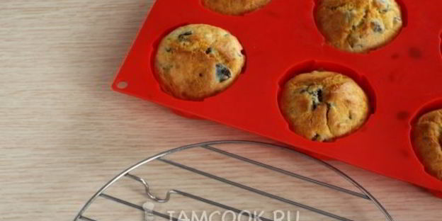 маффины с грибами
