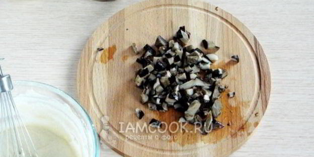 маффины с грибами