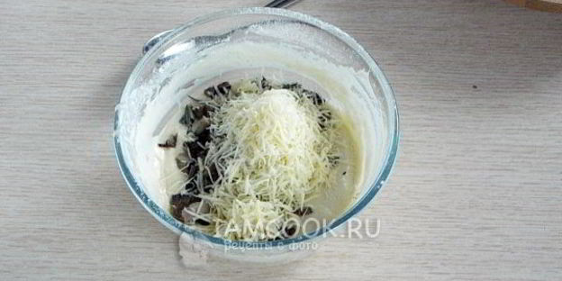 маффины с грибами