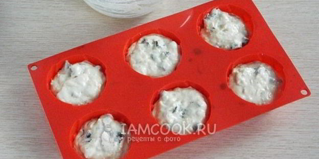 маффины с грибами