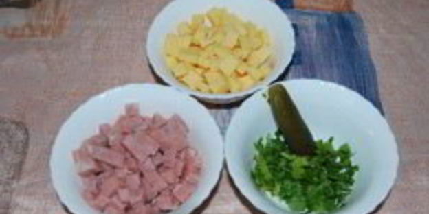 маффины с колбасой и сыром