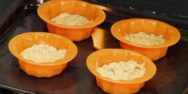 маффины с кремом и шоколадом