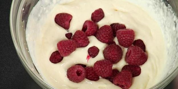 маффины с кремом и шоколадом