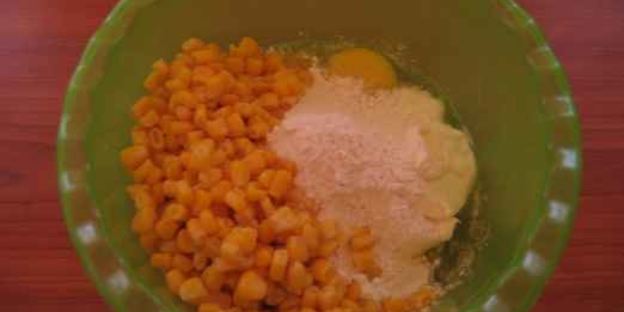 маффины с кукурузой