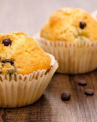 Маффины с кусочками шоколада
