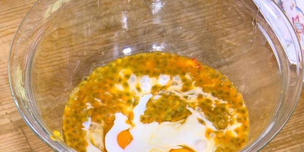 маффины с маракуйей