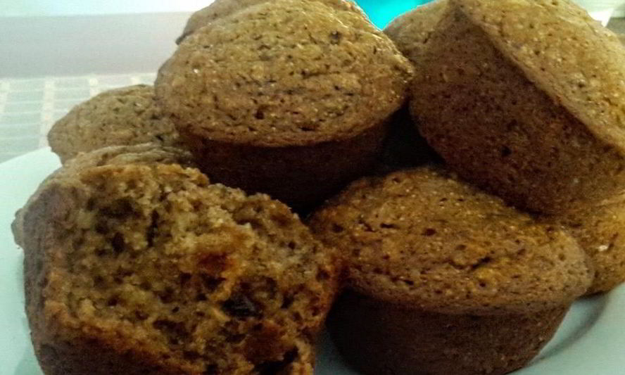 Рецепт маффинов с мюсли и яблочным пюре