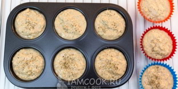 маффины с пшенной кашей