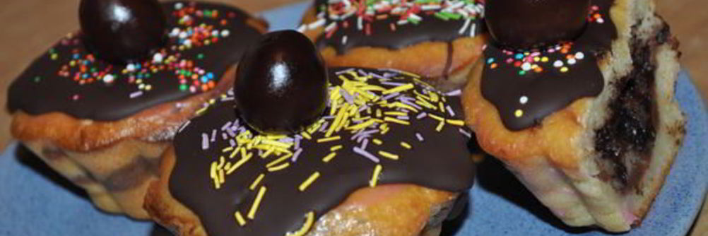 Маффины с шоколадом